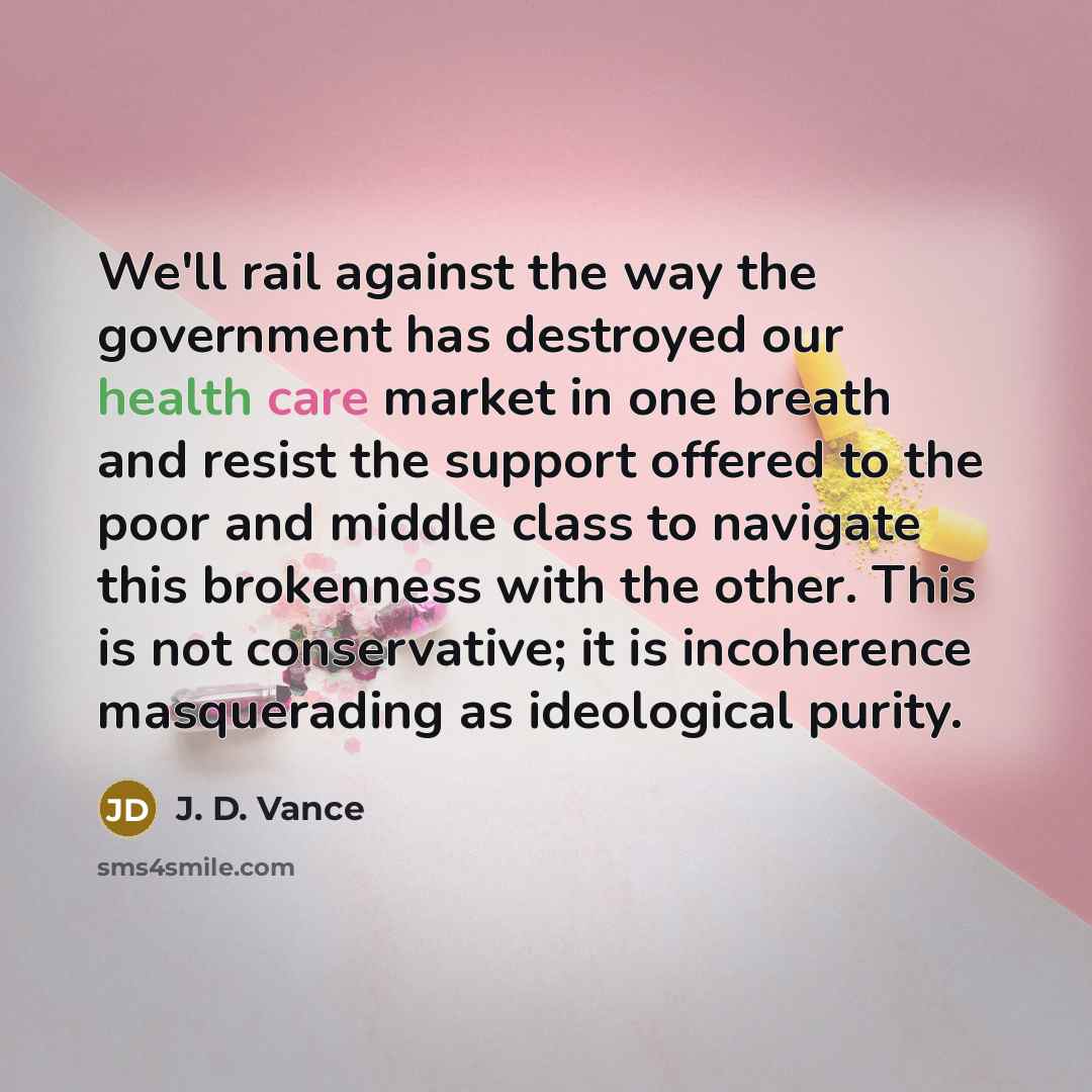 “We'll rail against the way the government has destroyed our…” quote by J. D. Vance