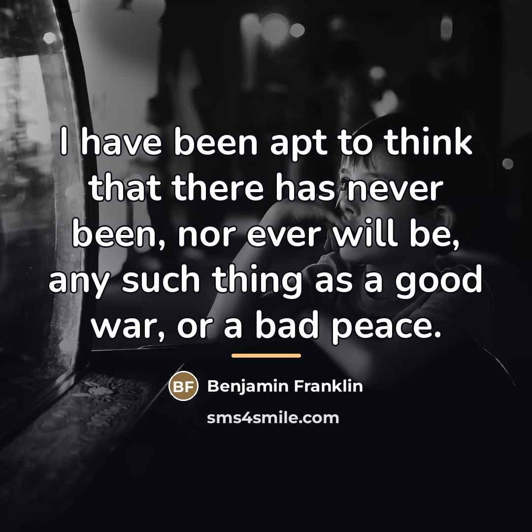 “I have been apt to think that there has never…” quote by Benjamin Franklin