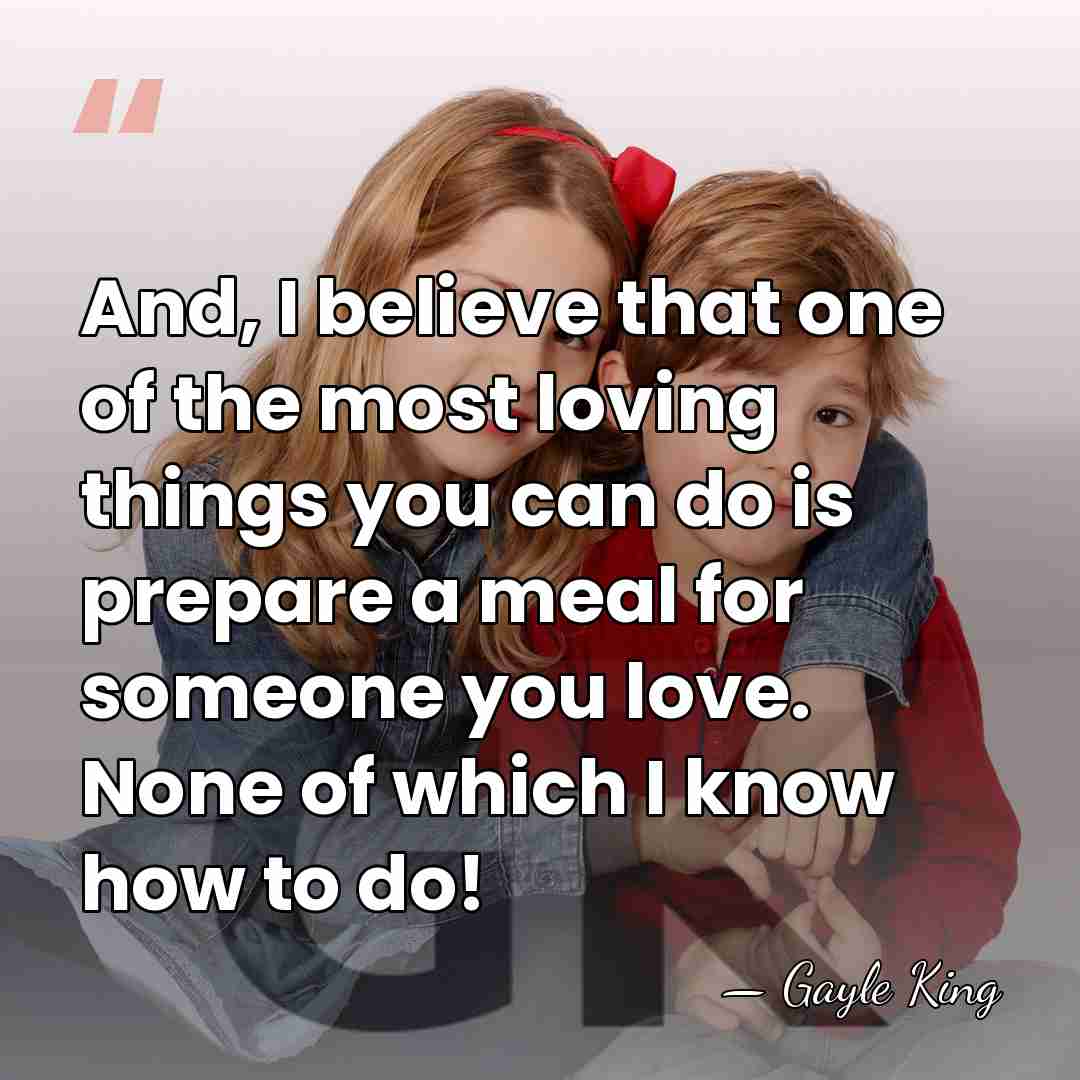And, I believe that one of the most loving things you can&hellip; - Gayle King