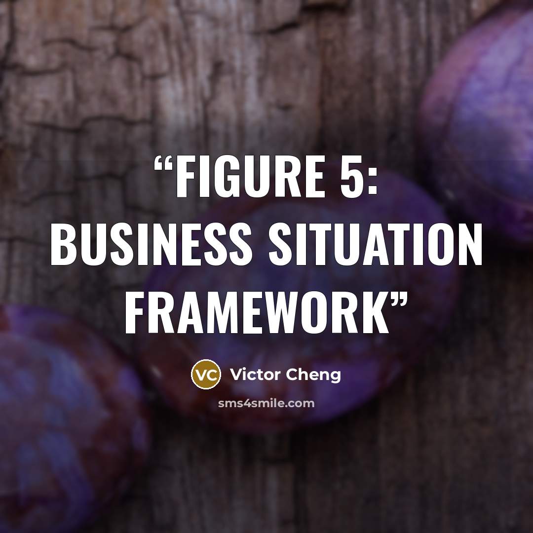 “Figure 5: Business Situation Framework” quote by Victor Cheng