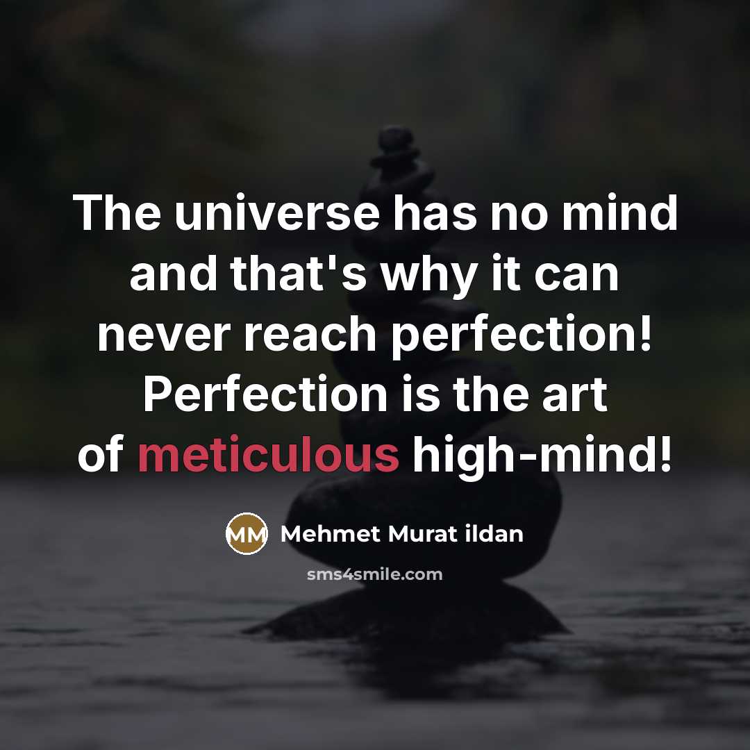 “The universe has no mind and that's why it can…” quote by Mehmet Murat Ildan