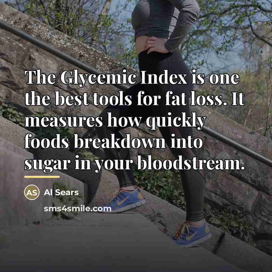 “The Glycemic Index is one the best tools for fat…” quote by Al Sears