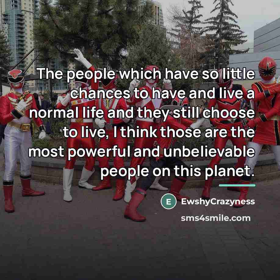 “The people which have so little chances to have and…” quote by EwshyCrazyness