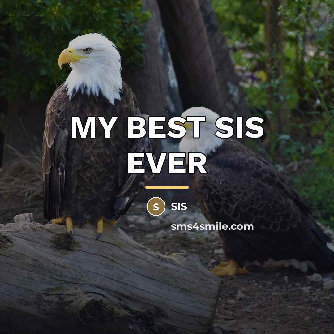 “MY BEST SIS EVER…” quote by SIS