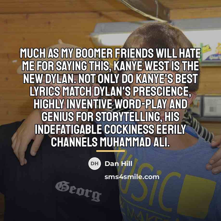 “Much as my Boomer friends will hate me for saying…” quote by Dan Hill