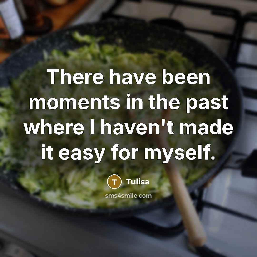 “There have been moments in the past where I haven't…” quote by Tulisa