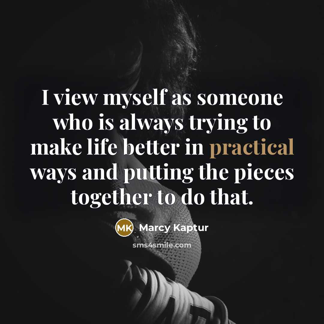 “I view myself as someone who is always trying to…” quote by Marcy Kaptur