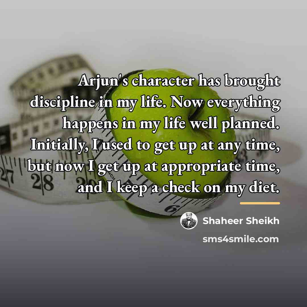 “Arjun's character has brought discipline in my life. Now everything…” quote by Shaheer Sheikh