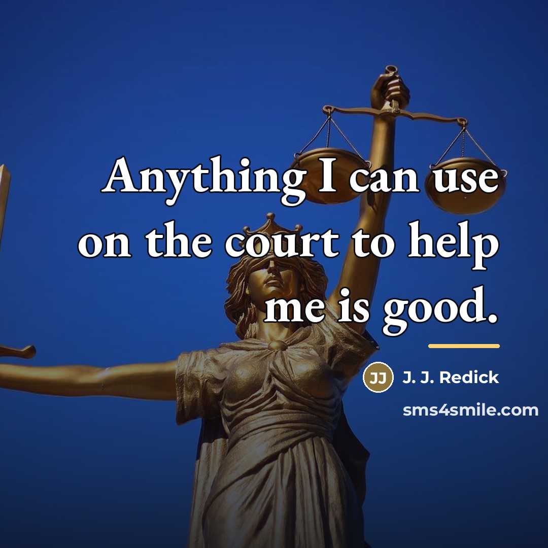 “Anything I can use on the court to help me…” quote by J. J. Redick