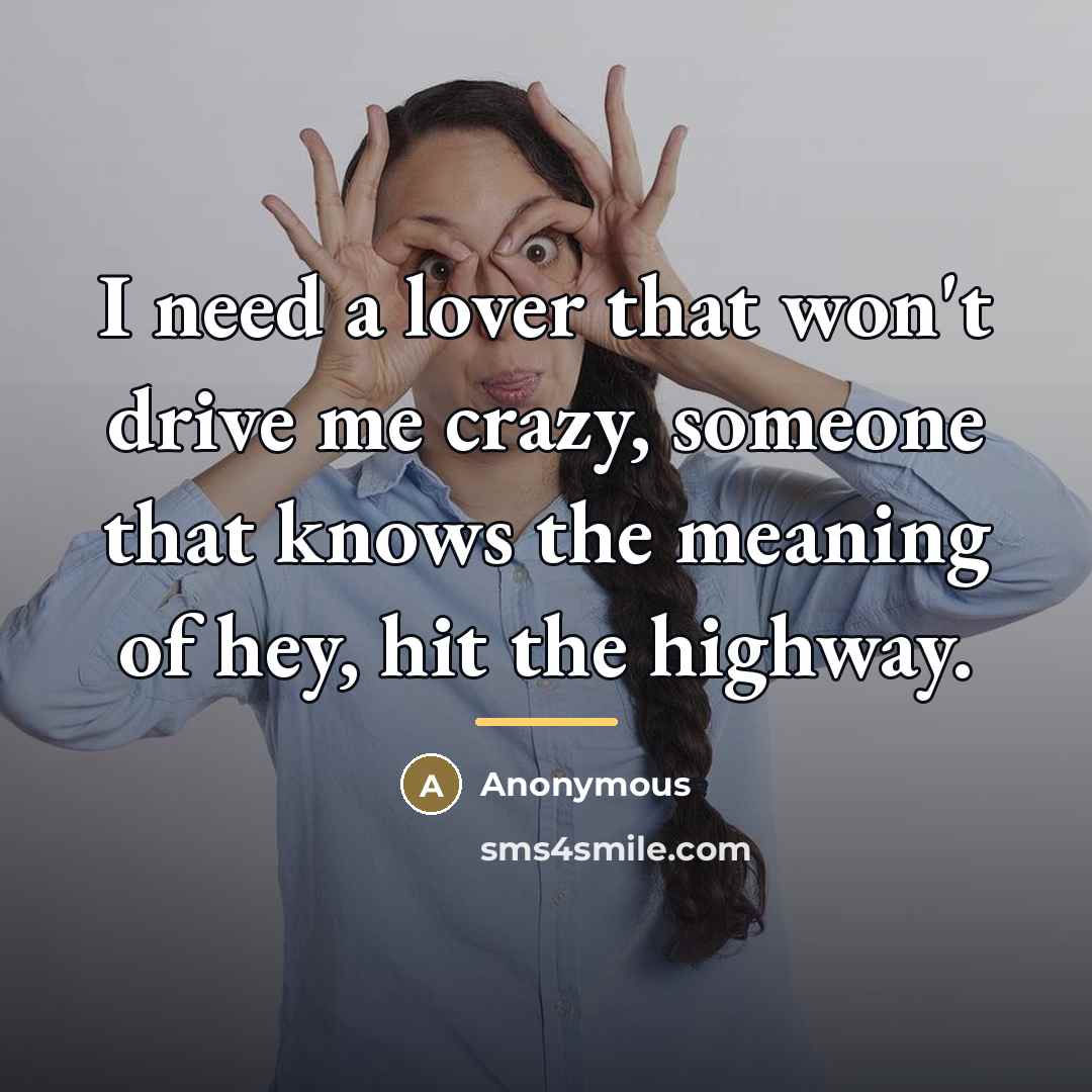 “I need a lover that won't drive me crazy, someone…” quote by Anonymous