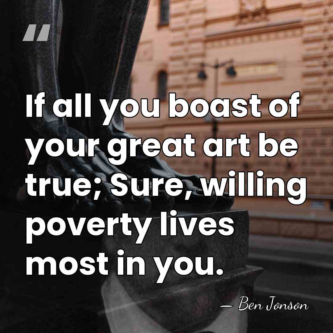 If all you boast of your great art be true; Sure, willing&hellip; - Ben Jonson