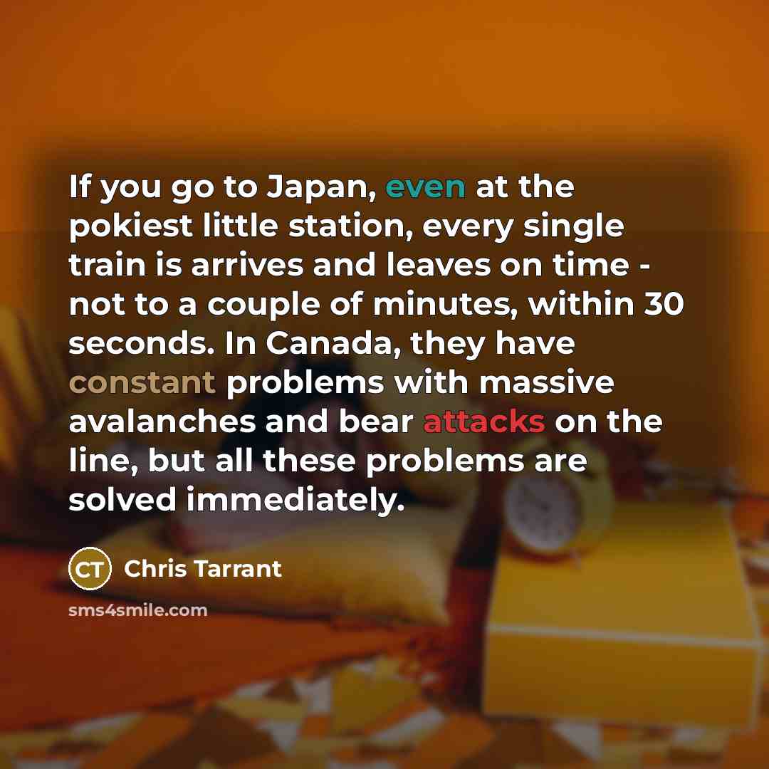 “If you go to Japan, even at the pokiest little…” quote by Chris Tarrant