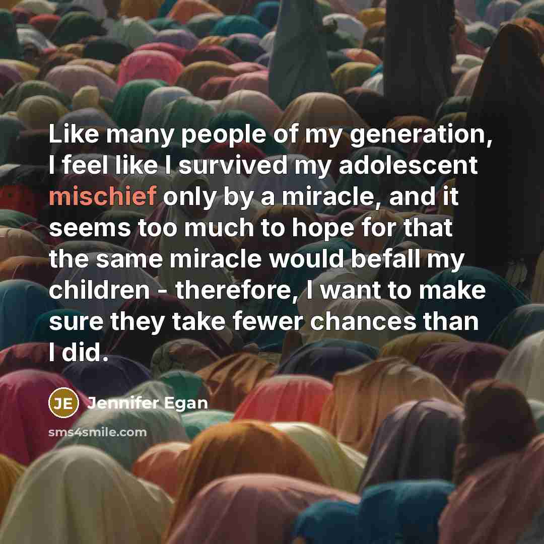 “Like many people of my generation, I feel like I…” quote by Jennifer Egan