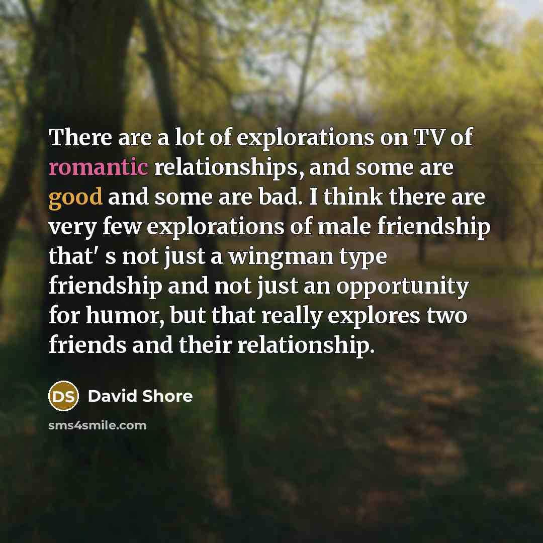 “There are a lot of explorations on TV of romantic…” quote by David Shore