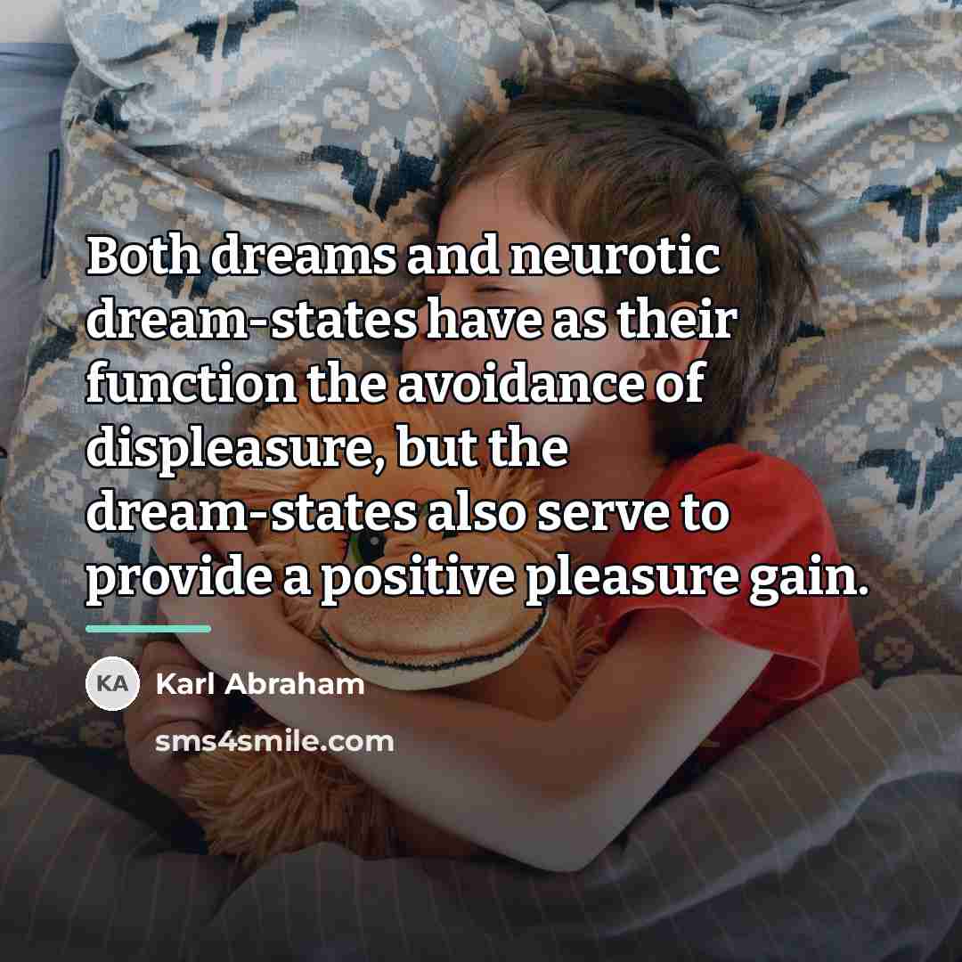 “Both dreams and neurotic dream-states have as their function the…” quote by Karl Abraham