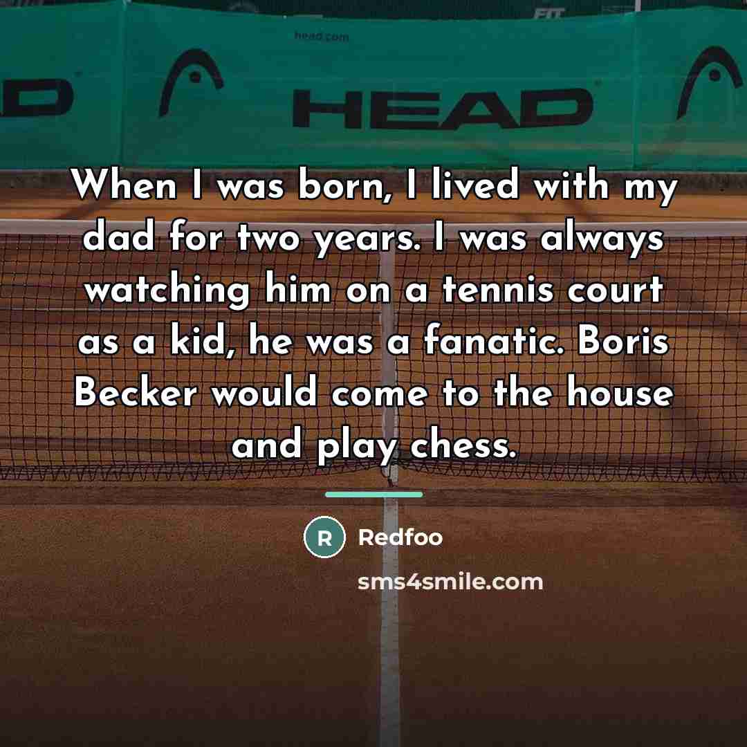 “When I was born, I lived with my dad for…” quote by Redfoo