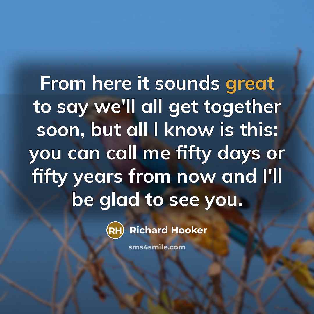 “From here it sounds great to say we'll all get…” quote by Richard Hooker