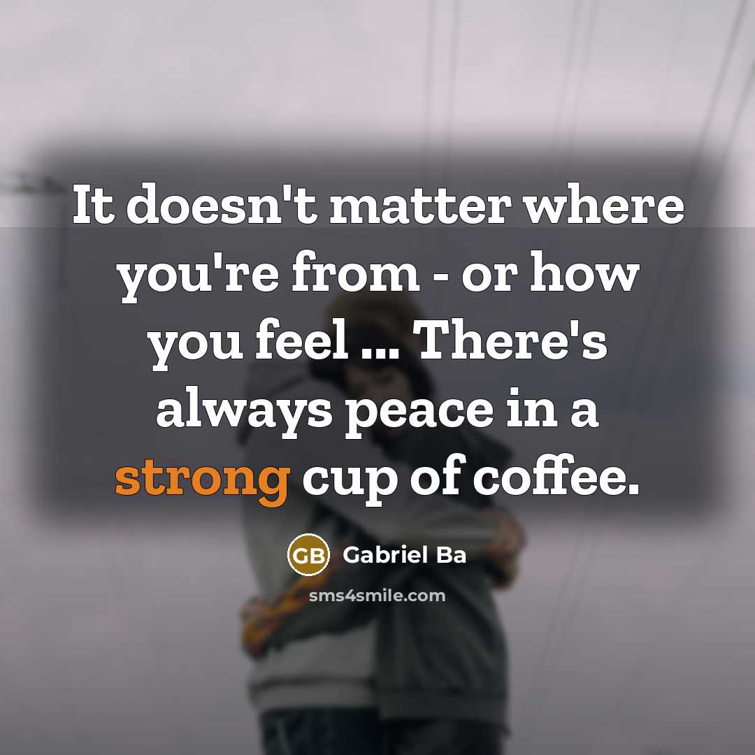 “It doesn't matter where you're from - or how you…” quote by Gabriel Ba