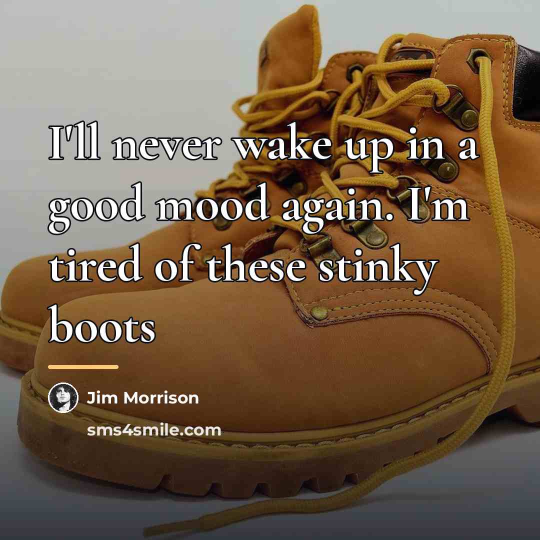 “I'll never wake up in a good mood again. I'm…” quote by Jim Morrison