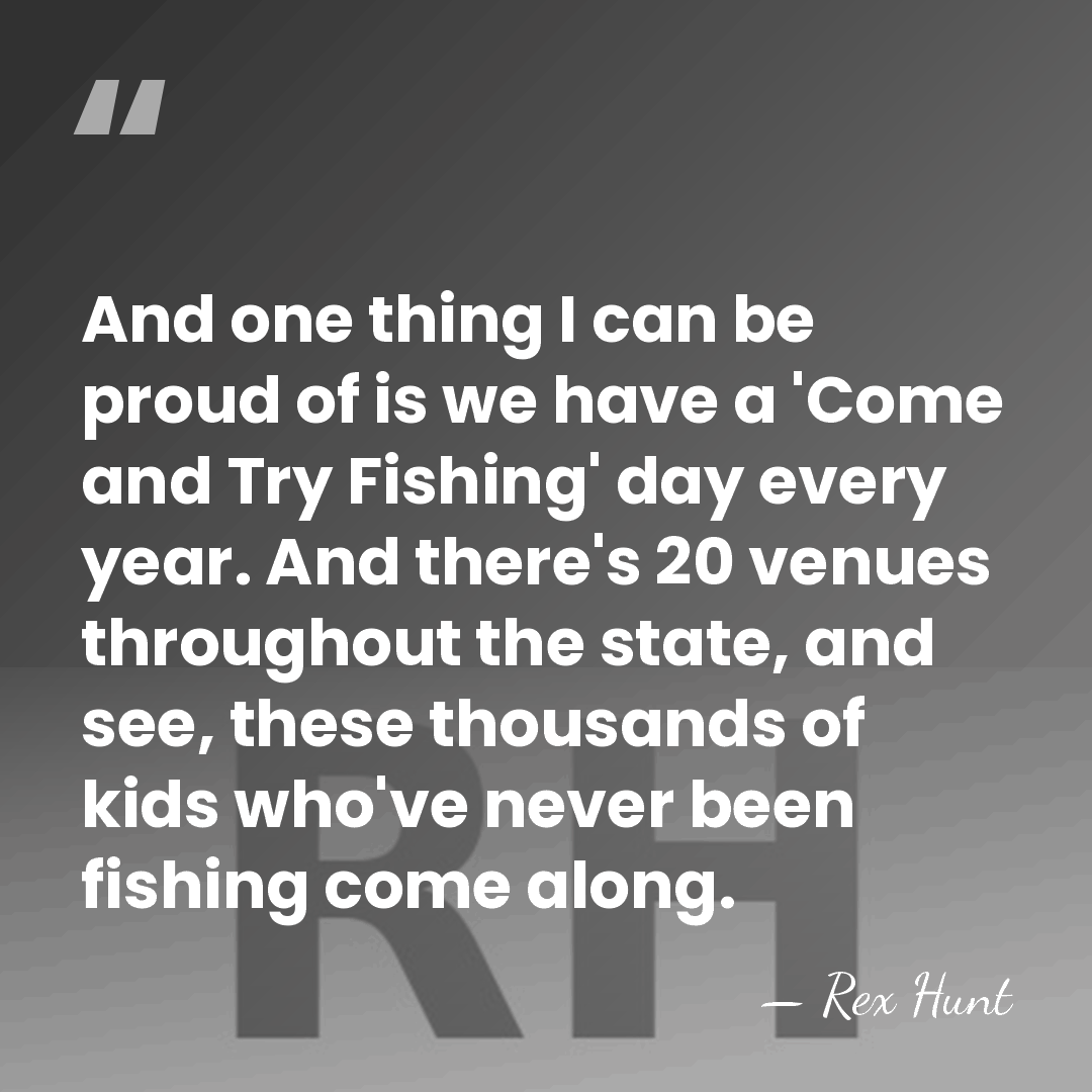 And one thing I can be proud of is we have a&hellip; - Rex Hunt