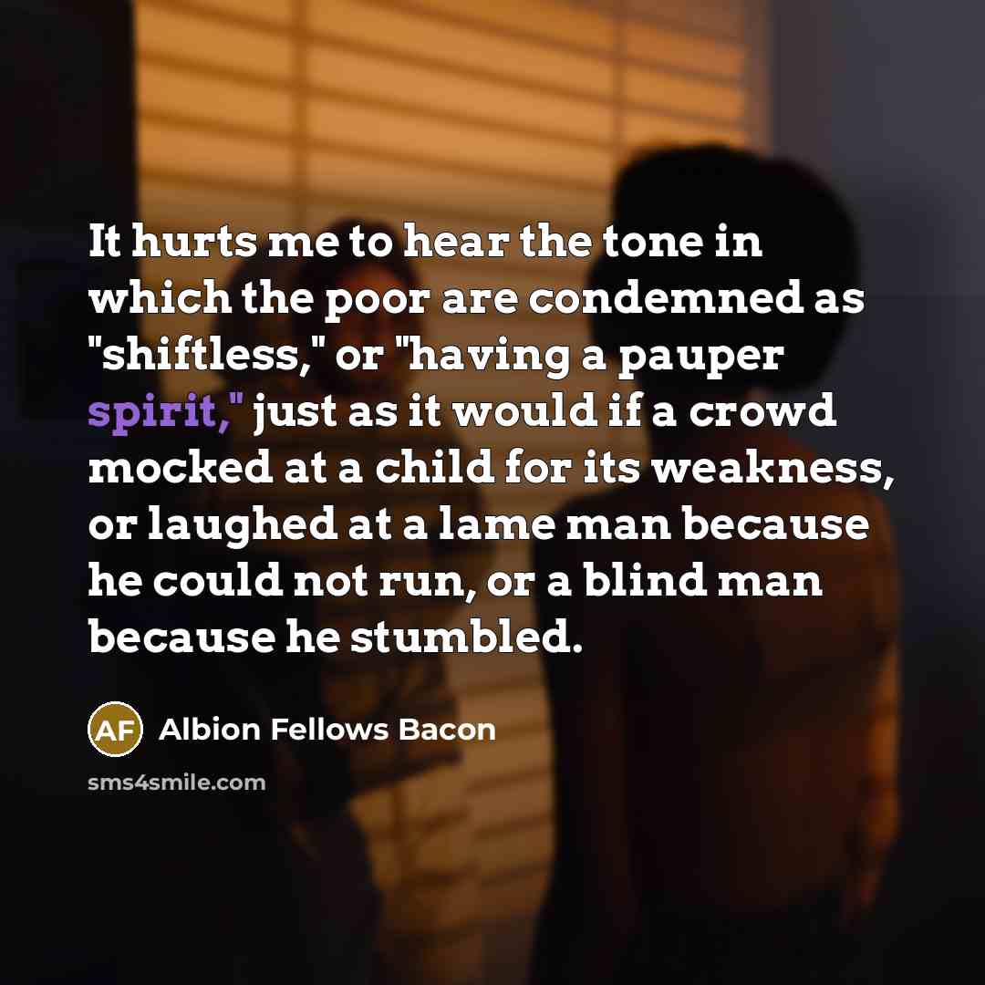 “It hurts me to hear the tone in which the…” quote by Albion Fellows Bacon