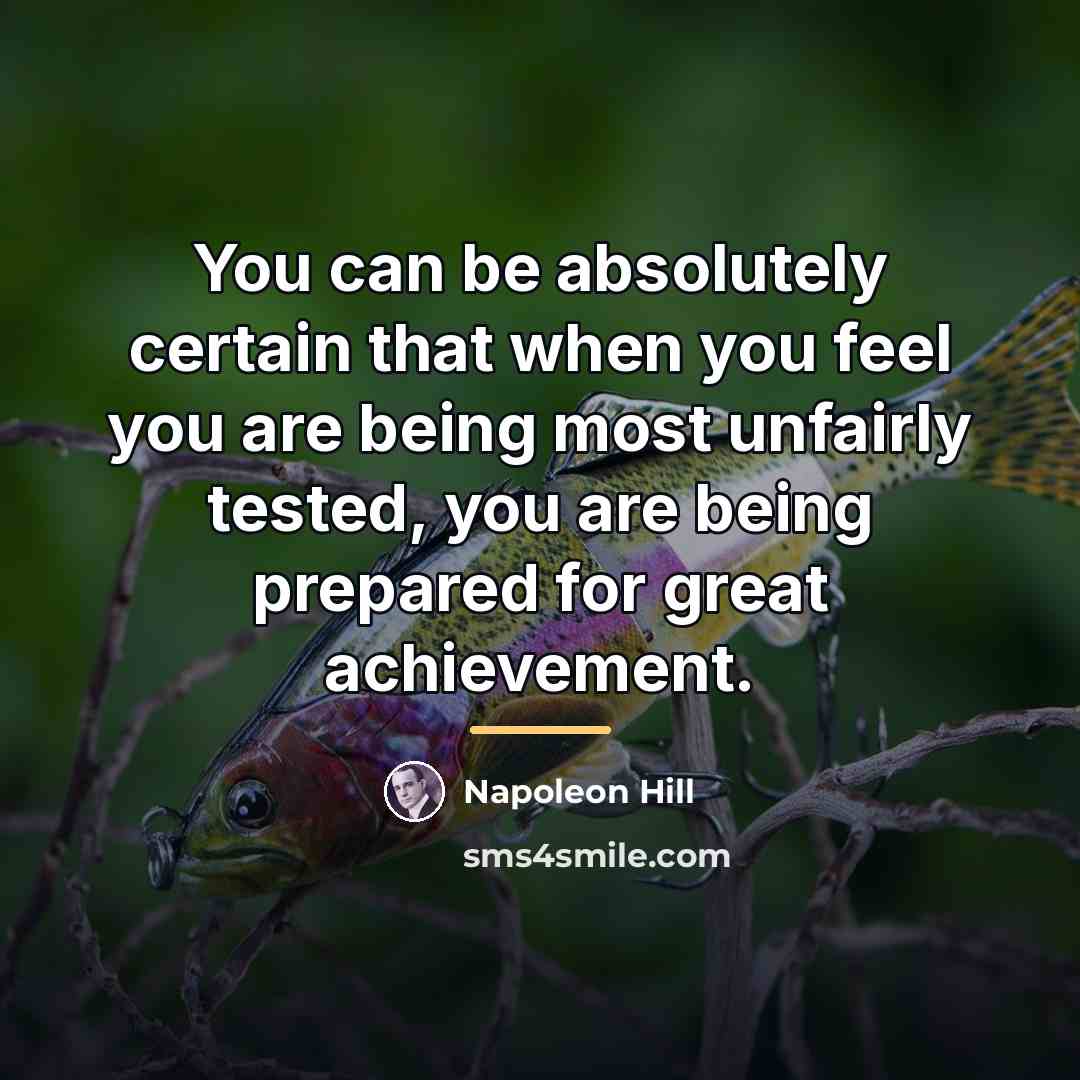 “You can be absolutely certain that when you feel you…” quote by Napoleon Hill
