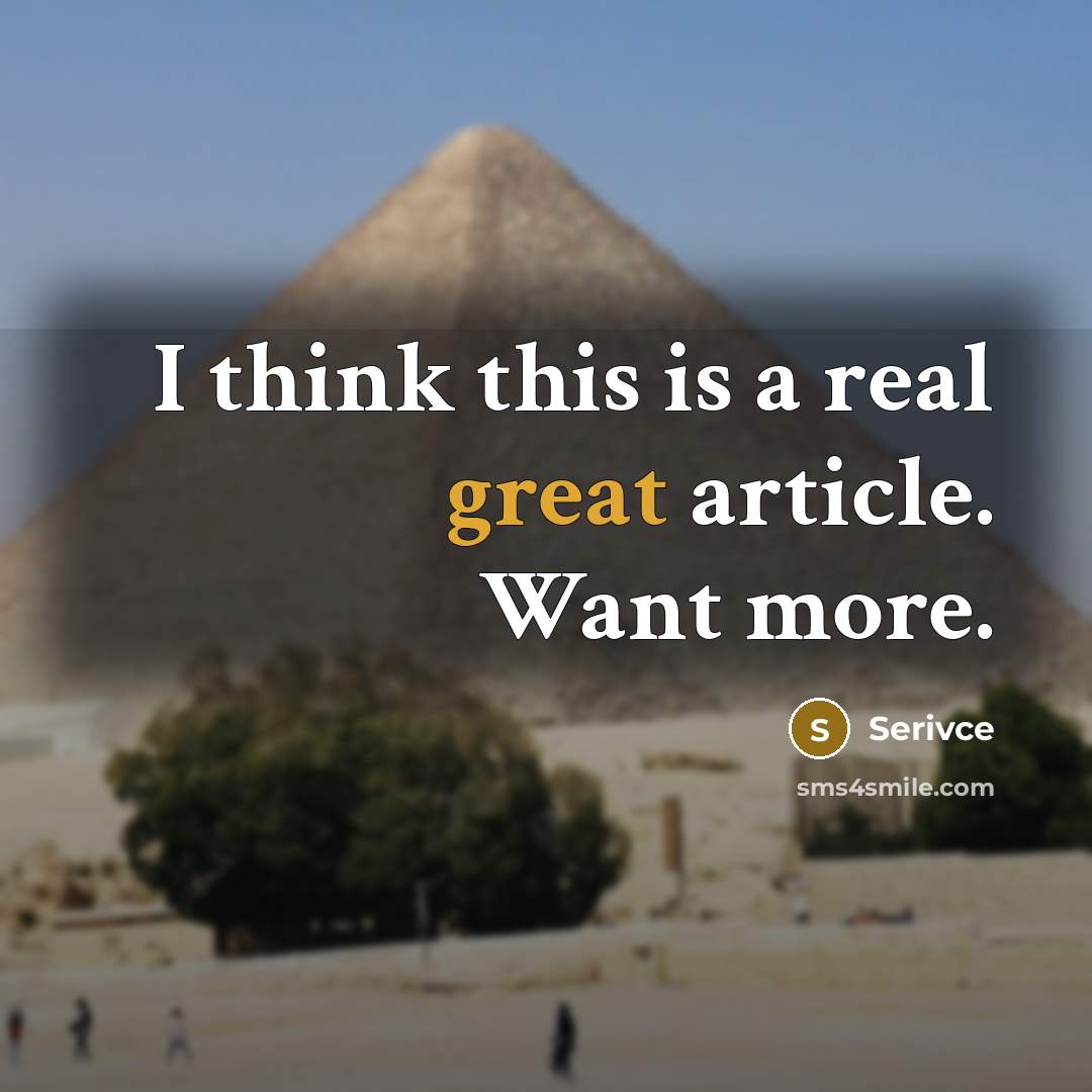 “I think this is a real great article. Want more.” quote by Serivce