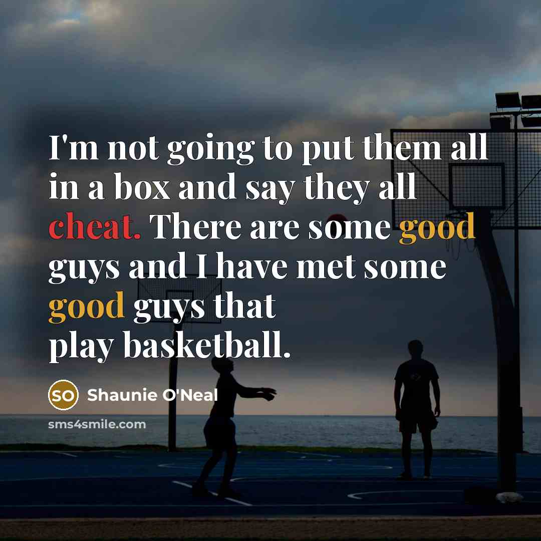 “I'm not going to put them all in a box…” quote by Shaunie O'Neal