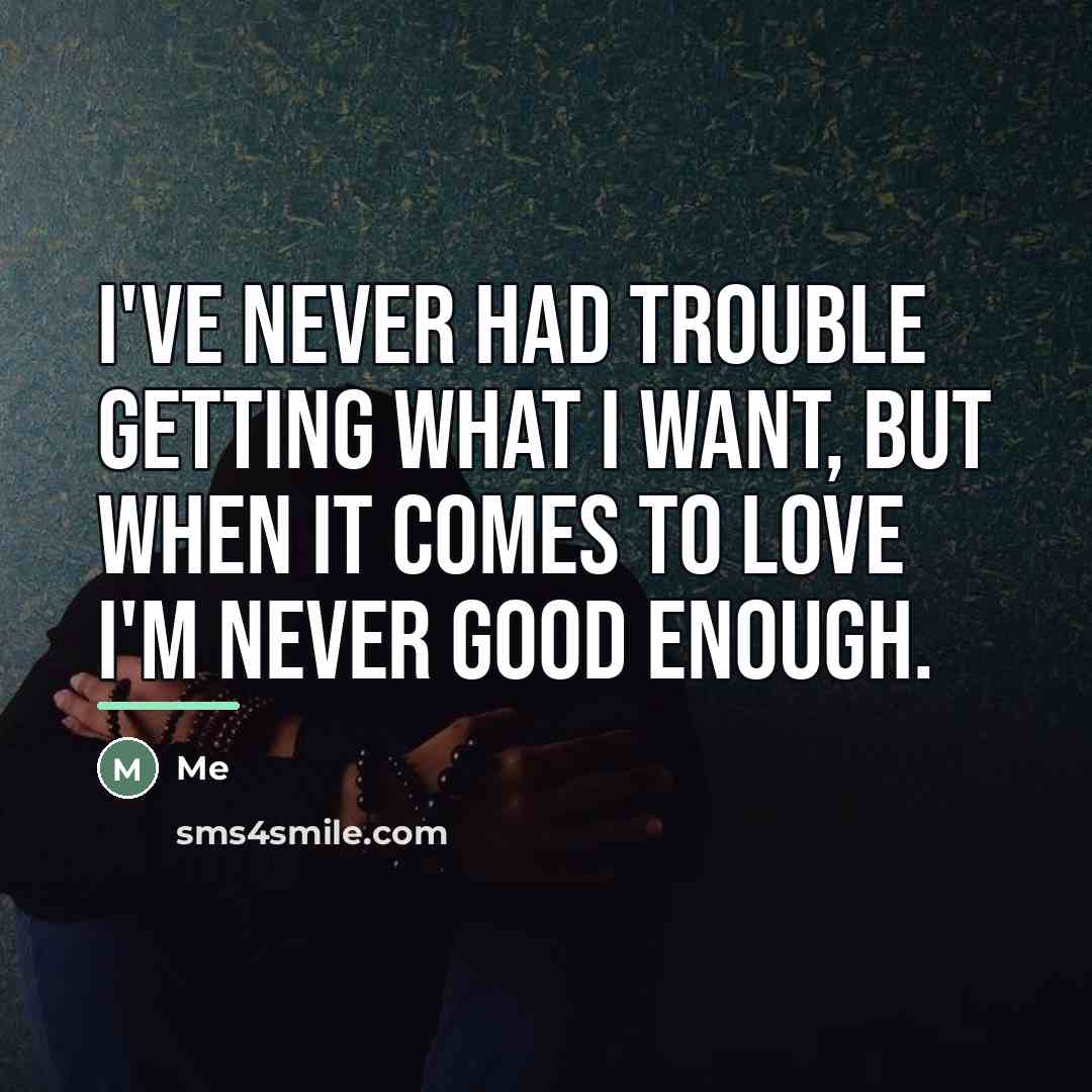 “I've never had trouble getting what I want, but when…” quote by Me