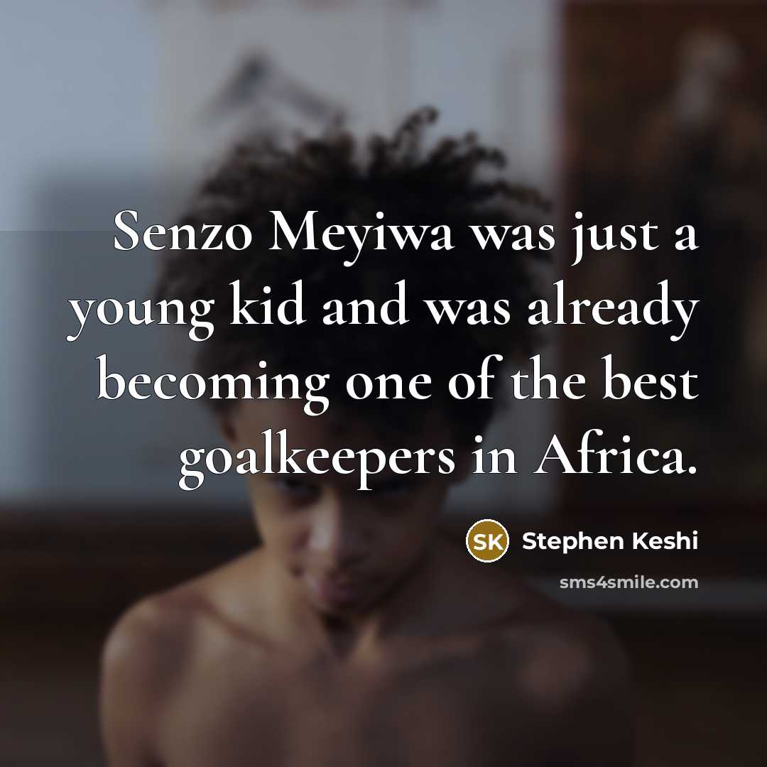 “Senzo Meyiwa was just a young kid and was already…” quote by Stephen Keshi