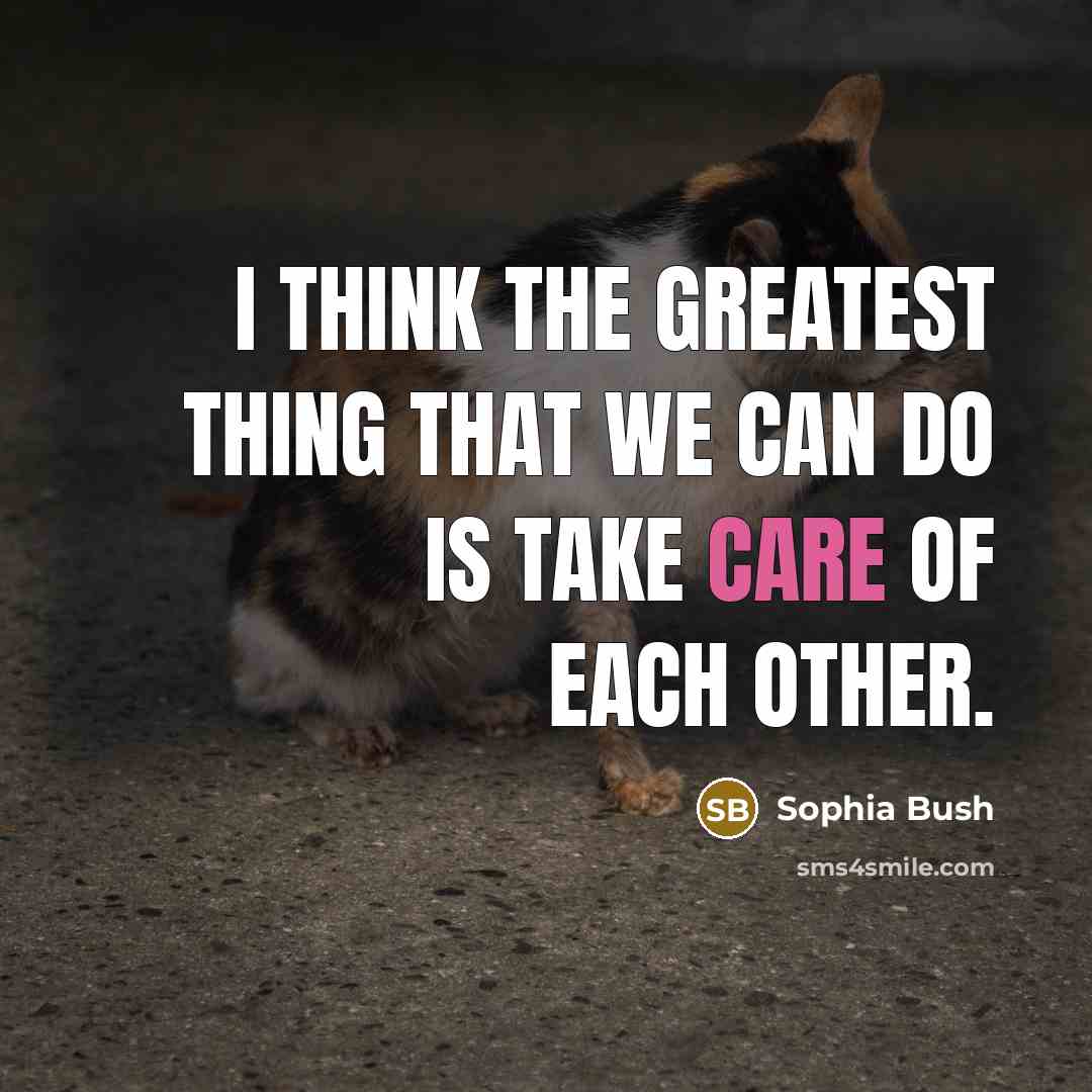 “I think the greatest thing that we can do is…” quote by Sophia Bush