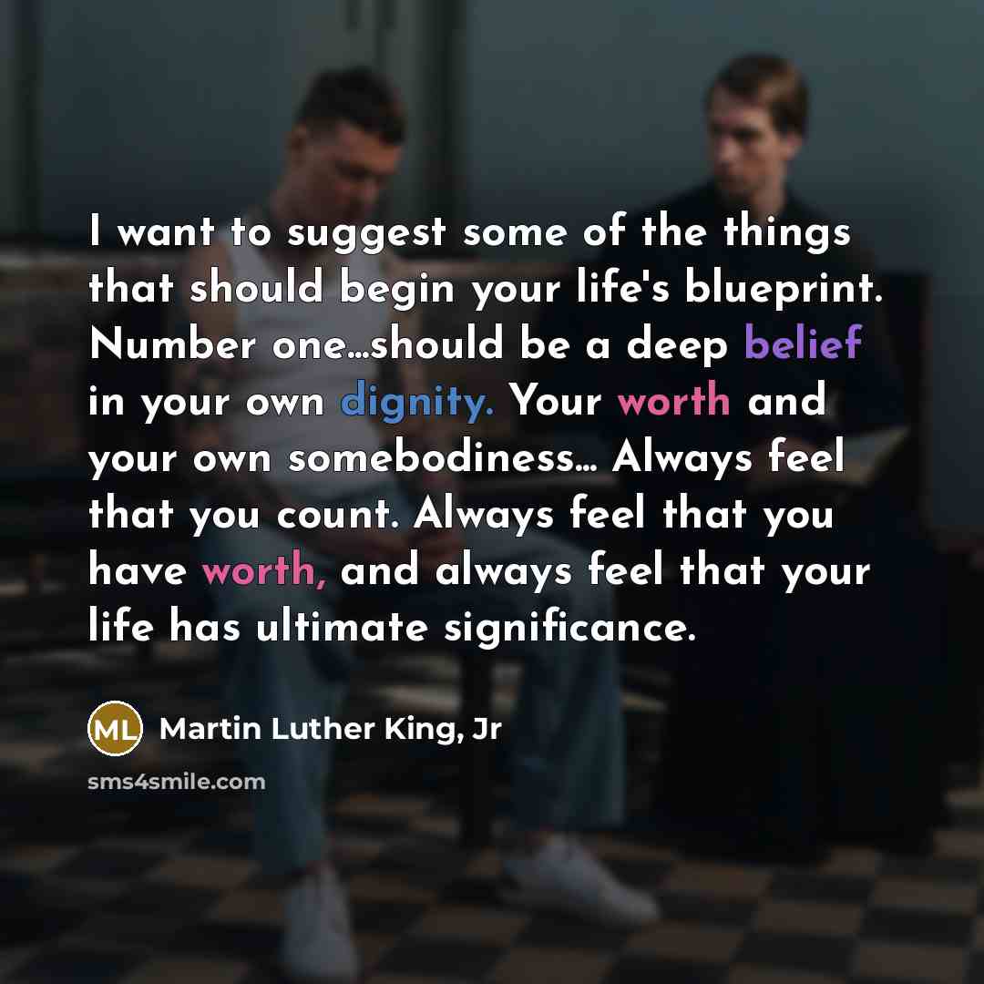 “I want to suggest some of the things that should…” quote by Martin Luther King, Jr