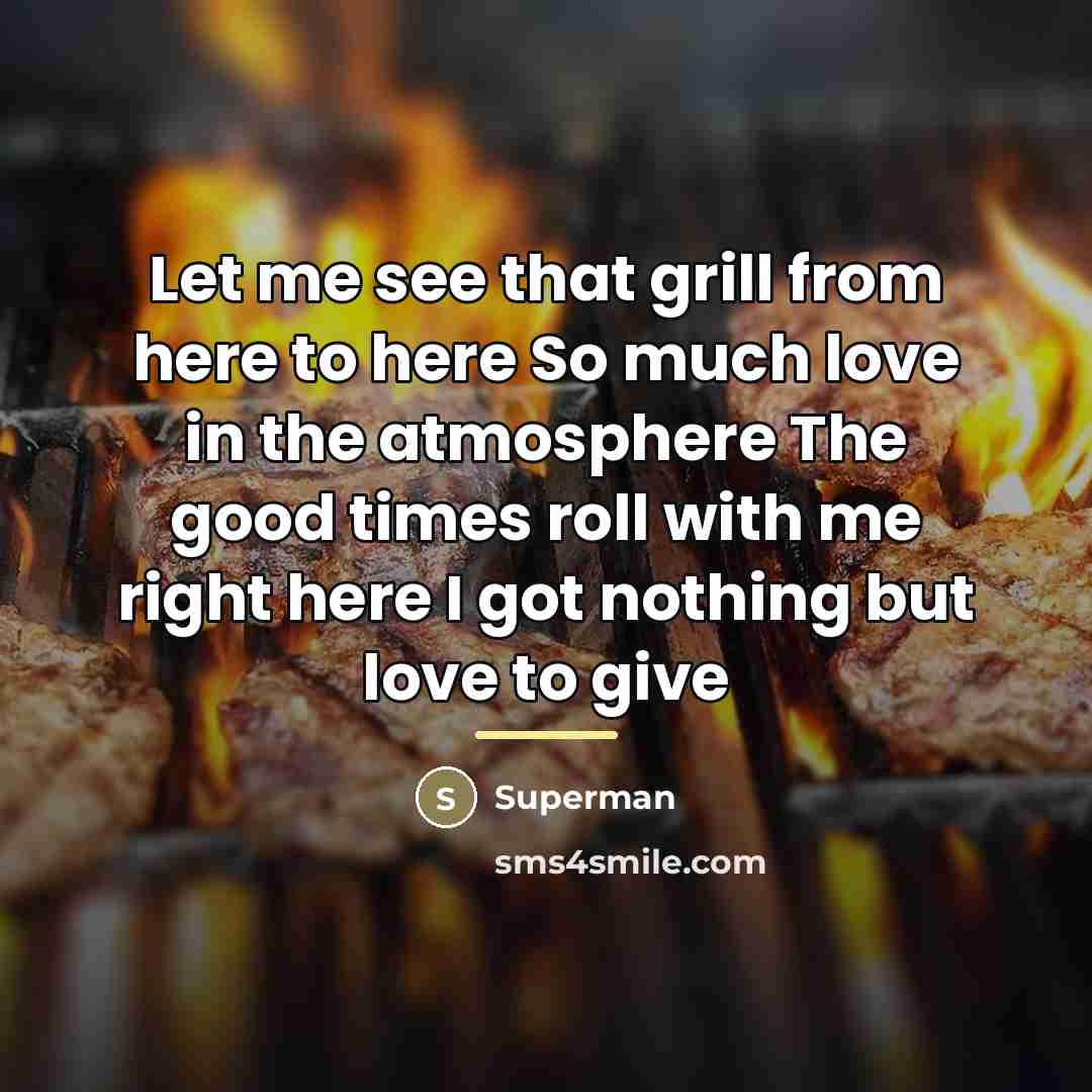 “Let me see that grill from here to here So…” quote by Superman