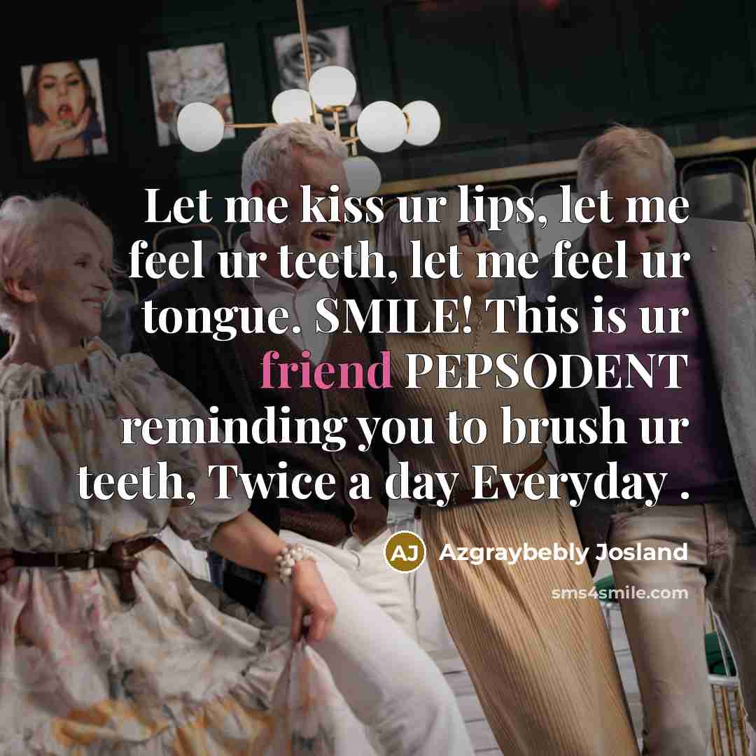 “Let me kiss ur lips, let me feel ur teeth,…” quote by Azgraybebly Josland