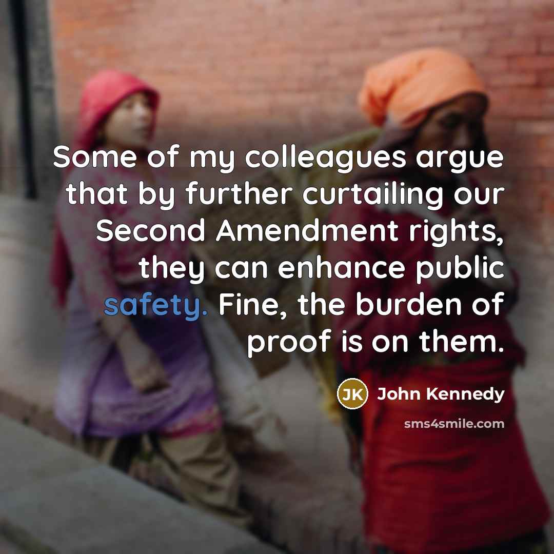 “Some of my colleagues argue that by further curtailing our…” quote by John Kennedy