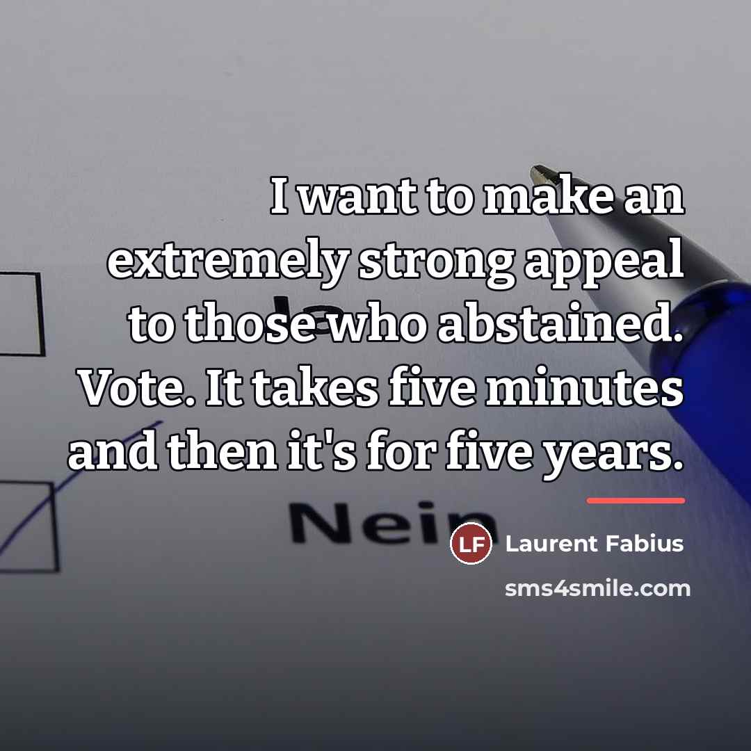 “I want to make an extremely strong appeal to those…” quote by Laurent Fabius