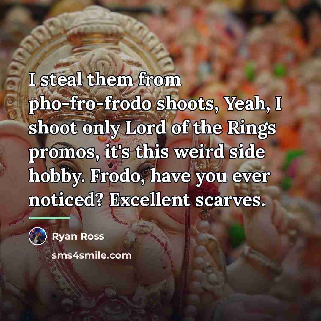 “I steal them from pho-fro-frodo shoots, Yeah, I shoot only…” quote by Ryan Ross