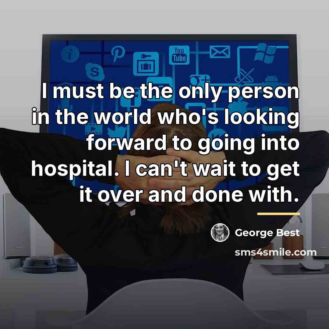 “I must be the only person in the world who's…” quote by George Best