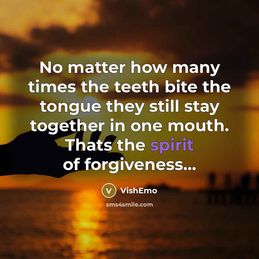 “No matter how many times the teeth bite the tongue…” quote by VishEmo