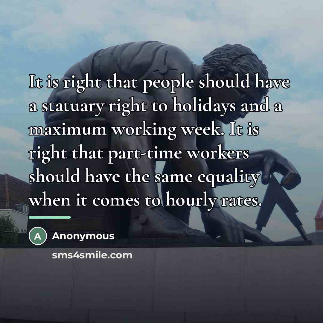 “It is right that people should have a statuary right…” quote by Anonymous