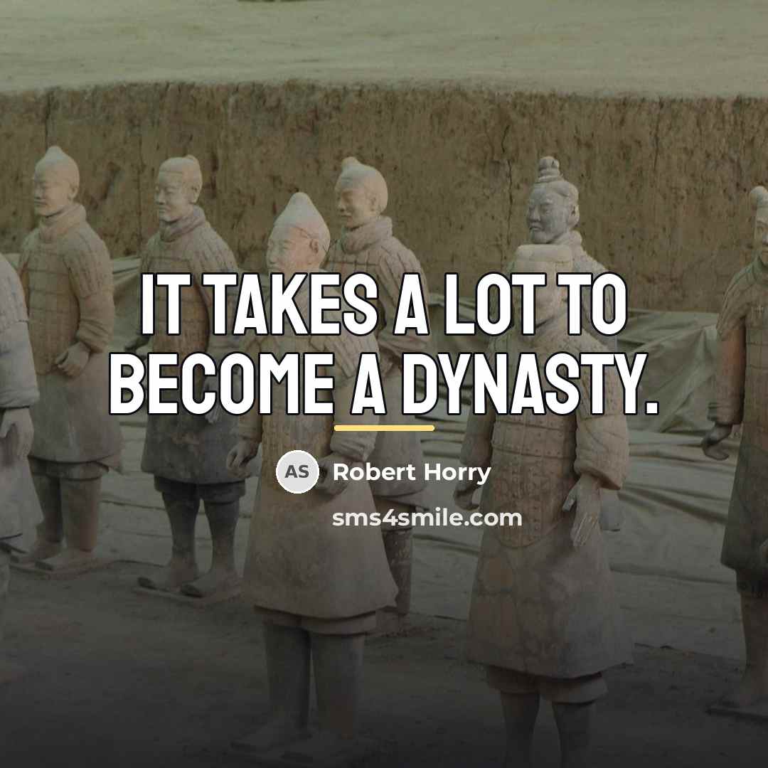 “It takes a lot to become a dynasty.…” quote by Robert Horry