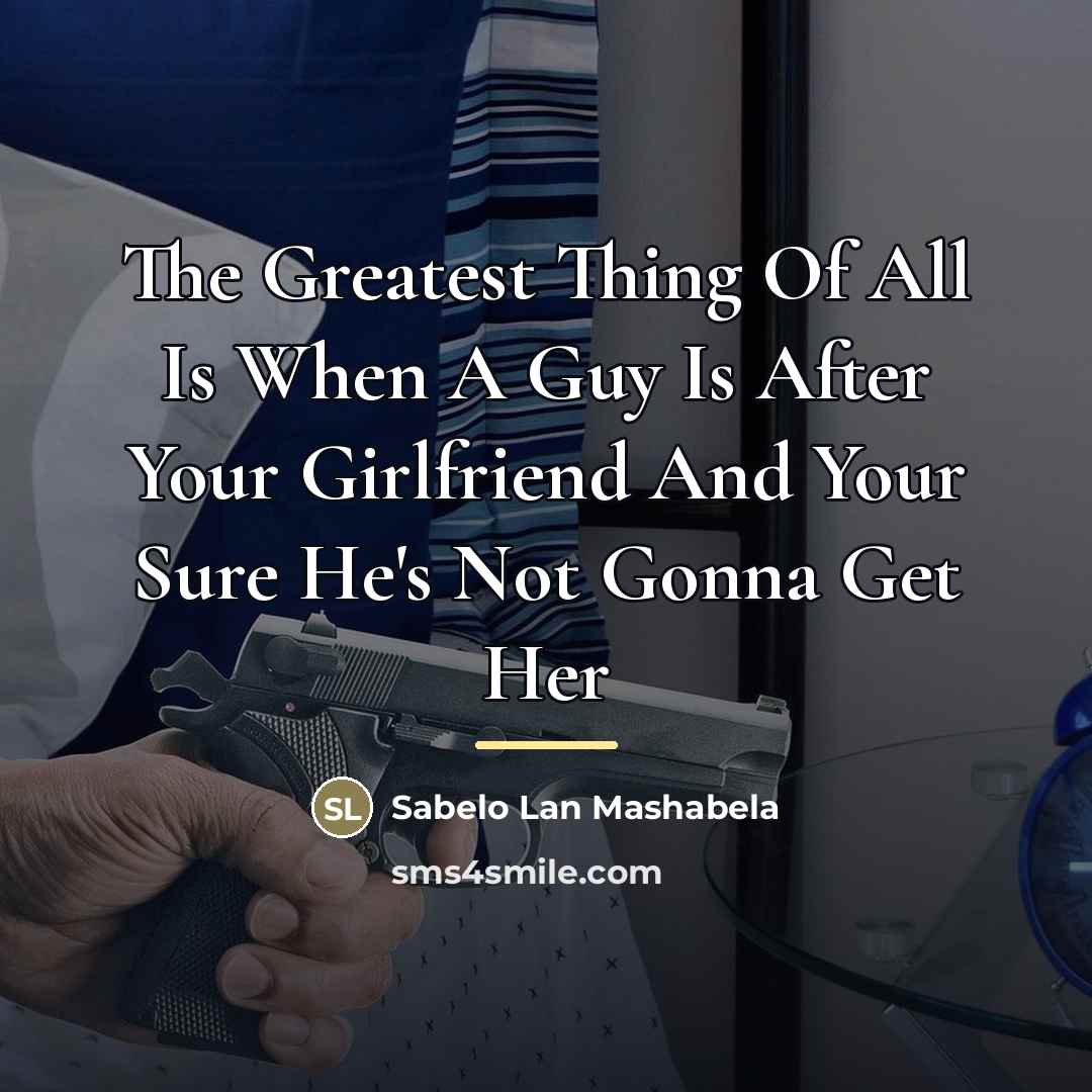 “The Greatest Thing Of All Is When A Guy Is…” quote by Sabelo Lan Mashabela