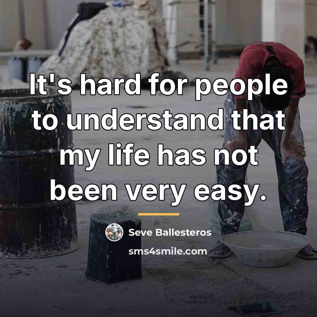“It's hard for people to understand that my life has…” quote by Seve Ballesteros