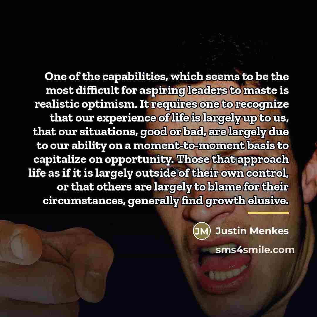 “One of the capabilities, which seems to be the most…” quote by Justin Menkes