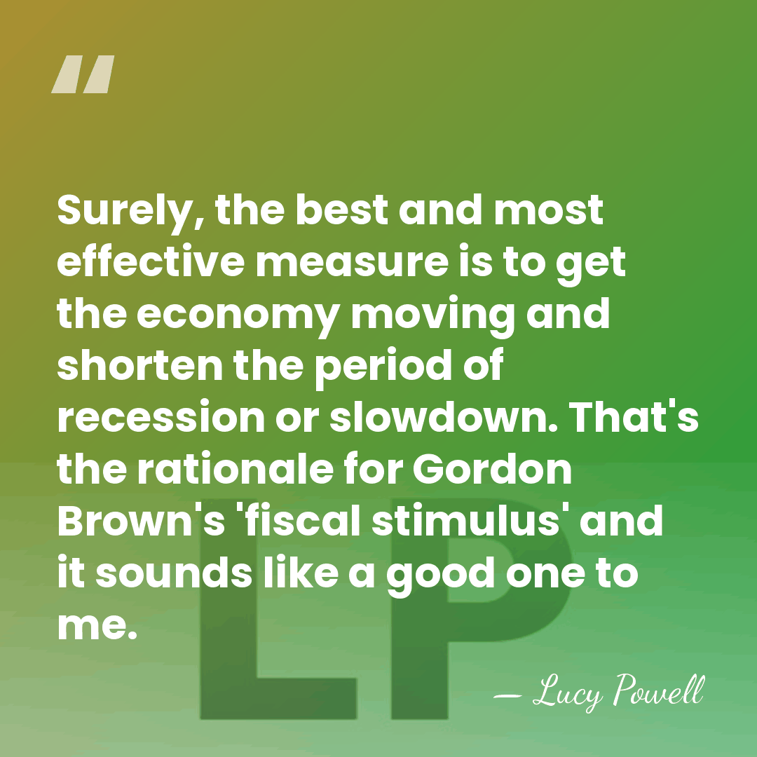 Surely, the best and most effective measure is to get the economy&hellip; - Lucy Powell