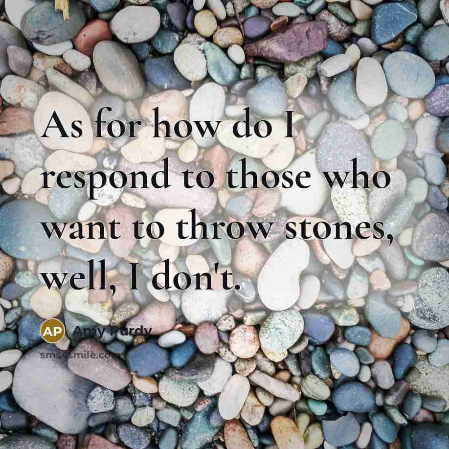 “As for how do I respond to those who want…” quote by Amy Purdy