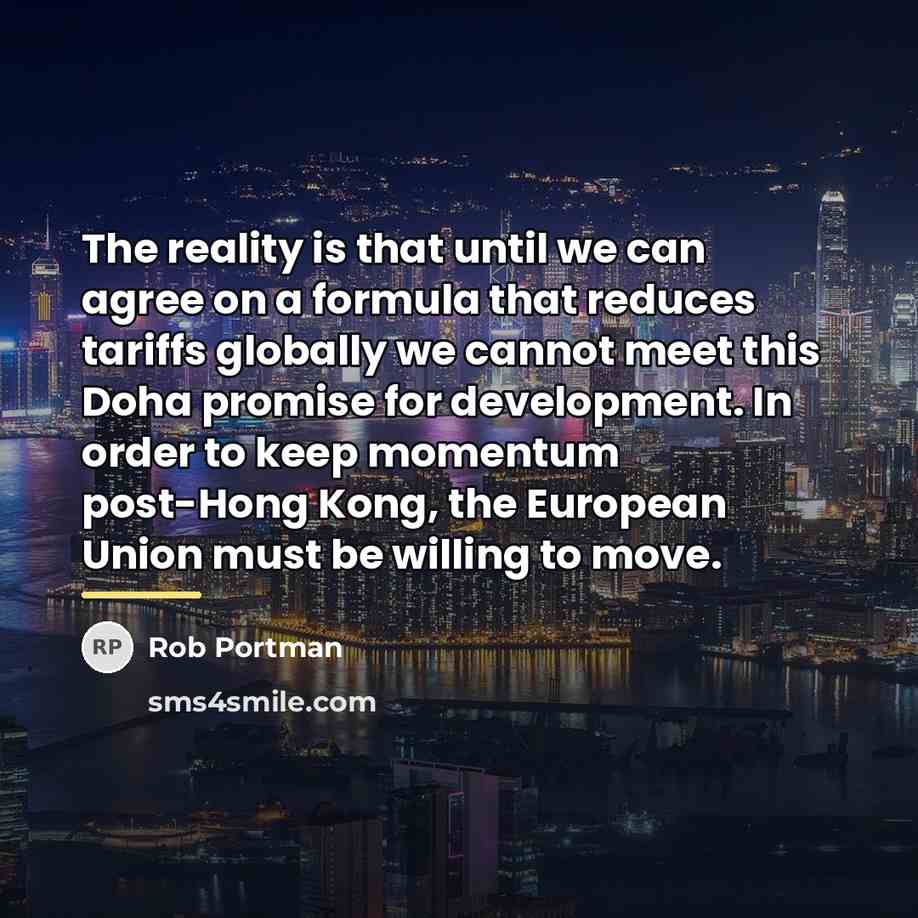 “The reality is that until we can agree on a…” quote by Rob Portman