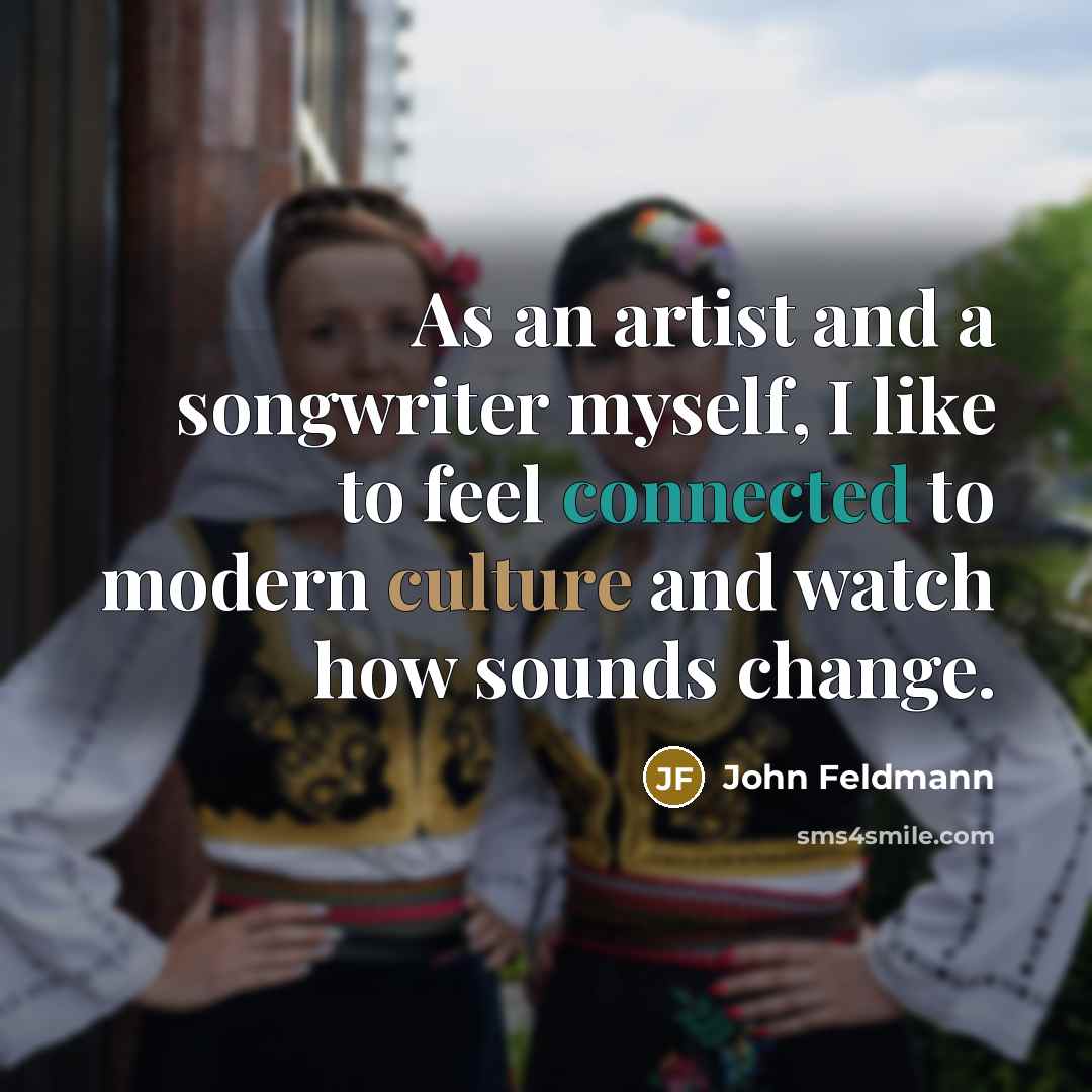 “As an artist and a songwriter myself, I like to…” quote by John Feldmann