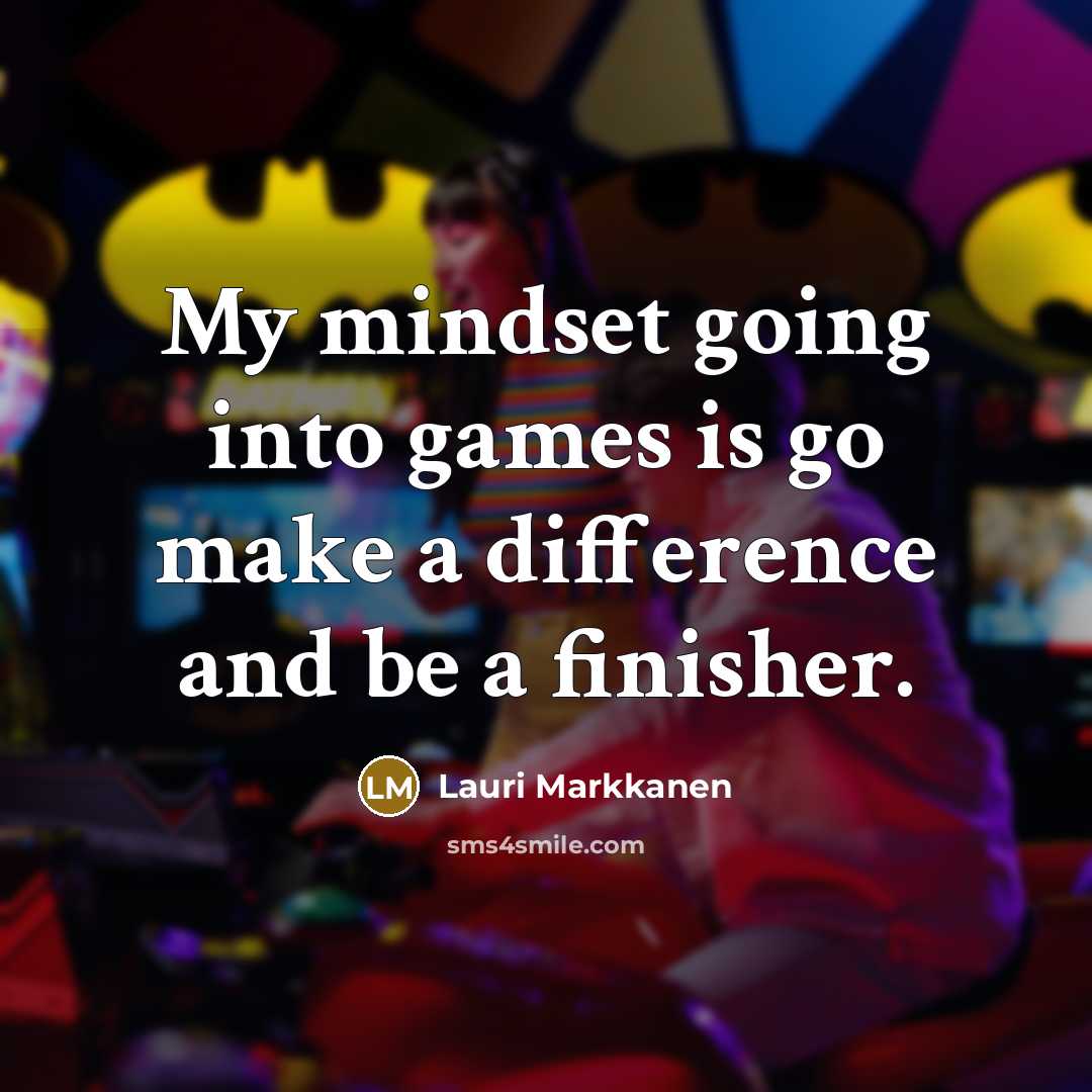 “My mindset going into games is go make a difference and be a finisher.” quote by Lauri Markkanen
