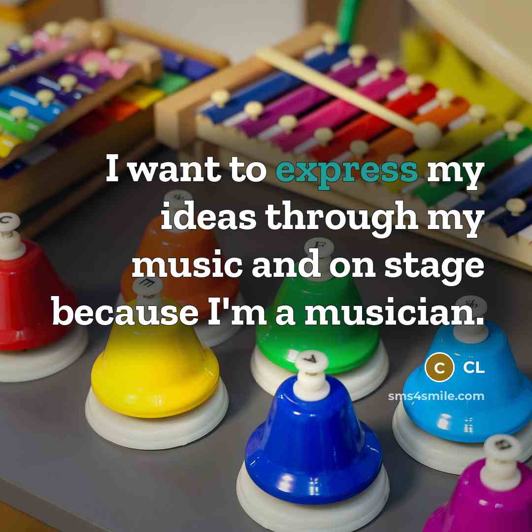 “I want to express my ideas through my music and…” quote by CL